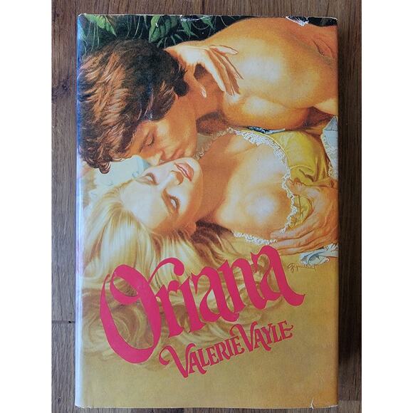 Oriana by Valerie Vayle 1981 HC BCE Romance Pirates - Picture 1 of 5